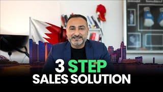 Bahrain Sales Recruitment & Training, Transform Your Sales in 3 Steps!