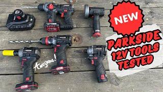 Everything you could ever wish for? Testing the new 12V Parkside Performance tools and MORE!