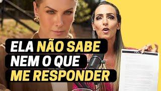 ANA HICKMANN NEM RESPONDEU A CLÁUDIA, SERÁ QUE O SILÊNCIO FALA MAIS DO QUE AS PALAVRAS?