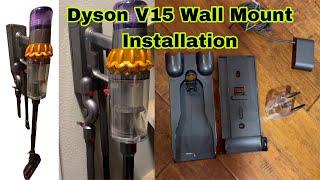 Dyson V15 Wall mount installation DIY