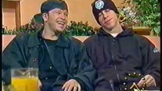 NKOTB - Donnie and Danny Interview - early 90's AM show UK