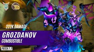 222K DAMAGE grozdanöv DROGOZ PALADINS COMPETITIVE (MASTER) COMBUSTIBLE