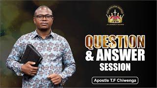 Prayer Retreat - Day 3 | Fourth Segment | Question & Answer | Apostle T.F Chiwenga |  31 August 2024