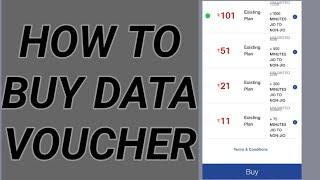 How to buy data voucher from my jio app.