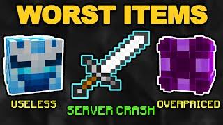 Top 3 Bad and Overpriced Items | Hypixel Skyblock