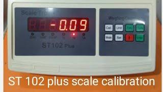 102 Plus wighing Indicator calibration 50g to 200kg Malik Scale works