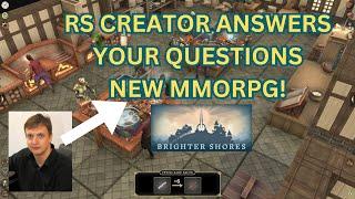 RUNESCAPE CREATOR Answers Questions on NEW MMORPG Brighter Shores (Andrew Gower Q&A)