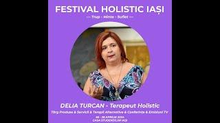 Delia Turcan Conferinta Festival Holistic Iasi Aprilie www.raduevents.ro