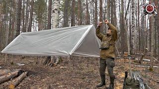 They Said My Shelter Would Fail! Firearms Good or Bad? Siberian Knots w/ Quick Release #survival