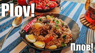 Traditional Uzbek Plov - Better than fried rice! | Узбекский Плов