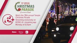 Temple gearing up for 2024 Christmas Parade!