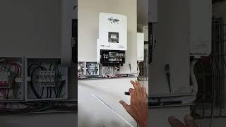 Inverex Nitrox 12 KW Jinko Bifacial 585W 26 Solar Panel Project #solarproject