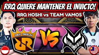 RRQ HOSHI FACES THE TEAM THAT ELIMINATED BTK! RRQ HOSHI vs TEAM VAMOS - M6 PLAYOFFS | MLBB