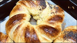 The simplest bread roll recipe. Top recipe! Try it! The dough does not need to be rolled.#61