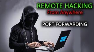 How to get REVERSE SHELL connection from your target machines using PORT FORWARDING #ethicalhacking