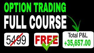 Option Trading Advanced Course | Option Trading Complete Course In Hindi | Option Trading Course A2Z