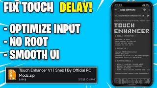 Improve Android Touch Input: Simple Shell Script Method (No Root)