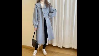 High-end wool coat, style C220 in four colors