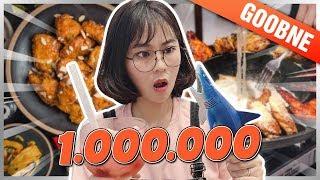 1 triệu MISTHY ăn NGẬP MẶT Ở TIỆM GÀ HÀN QUỐC || WHAT THE FOOD