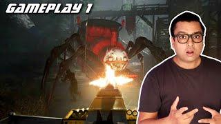 First mission me Popat ho Gaya - choo choo charles gameplay - Gaurav katare Extra Gaming