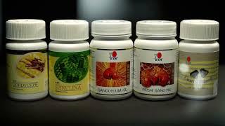 DXN Products Discover - DXN nutritional supplements #Cordyceps #Spirulina #ganodermalucidum #dxn