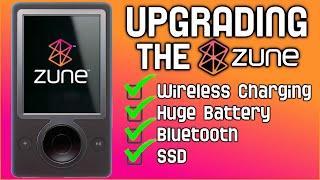 How I Built a Super Microsoft Zune - Bluetooth + SSD + Battery + Qi Charging