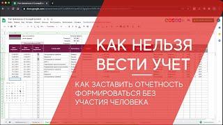 Как нельзя вести учет и как заставить отчетность формироваться без участия человека