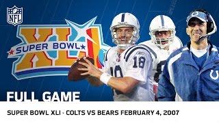 KEEP PRIVATE Colts vs. Bears Super Bowl XLI | NFL Full Game