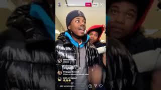 Vine shotz on live dissing edotbaby and dissing opps ️️