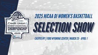 2025 NJCAA DI Women's Basketball Selection Show