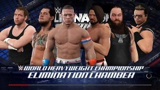 WWE 2K17 Elimination Chamber Prediction Highlights: Elimination Chamber Match