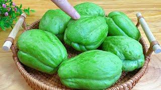 How to Eat Chayote: Healthier Than Medicine, Deliciously Tender ! チョイの食べ方：薬よりも栄養満点で美味しい！佛手瓜这样吃，比补药还补