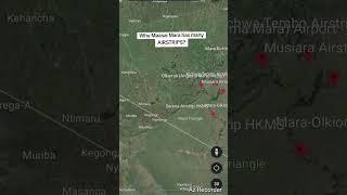 Why Maasai Mara has so many AIRSTRIPS?