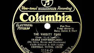 1927 Cass Hagan - The Varsity Drag (with vocal trio)