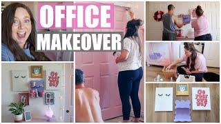 Office Makeover! Decluttering, Organizing, Deep Cleaning & Decorating | Part 1