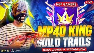 Mp40 1VS2 Guild Trails Live - NGF Gamers 1VS2 Guild Trails Telugu Live #live #freefire #guidlstrails