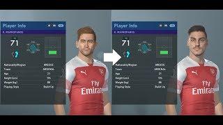 PES 2019 facepack part 1 - Premier League 120+ real faces added (PC)