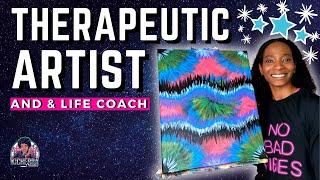 Therapeutic Art Instructor And Life Coach / Art Vlog / Reintroduction To Channel #arttherapy #vlog