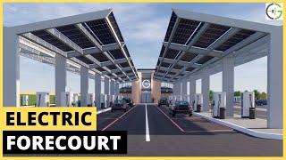 Grand EV Charging Station | Gridserve Electric Forecourt