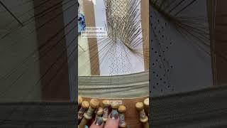 60 sec gold ️  A bobbin lace labor of love! #bobbinlace #lace #artisan #artist