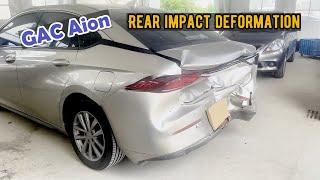 How a technical master repairs a severely damaged accident car | GAC Aion New Energy Vehicle