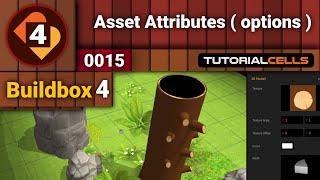 0015. Asset Attributes ( options ) in buildbox 4