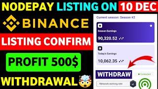 Nodepay Airdrop Withdrawal | Nodepay Airdrop Listing Date | Nodepay Price Prediction |Nodepay Update