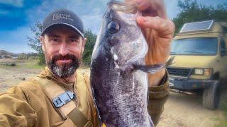 Jetty Fishing for Rock Fish on the Oregon Coast