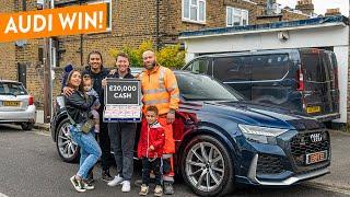 “This Doesn’t Feel Real!” Hertfordshire Builder Wins £130k Audi | BOTB Winner