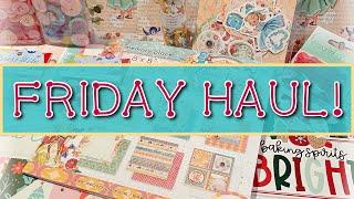 8/30/24 Friday HAUL ~ Brand NEW craft supplies from A Cherry on Top, AdornIt, and more!