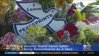 Hero security guard remembered as hero during Buffalo shooting