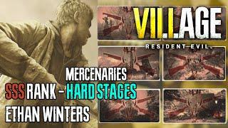 How To Get SSS Rank as Ethan in Resident Evil Village Mercenaries (Hard Stages)