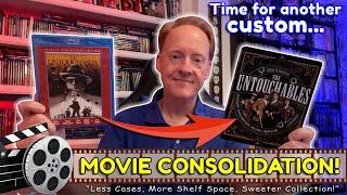 THE UNTOUCHABLES CUSTOM MOVIE CONSOLIDATION | Creating a 4K/Blu-Ray Steelbook Combo!!