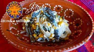 Rajas con Crema y Elote